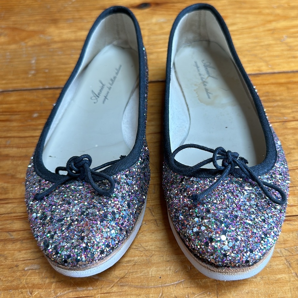 Glitter Anniel ballet shoes